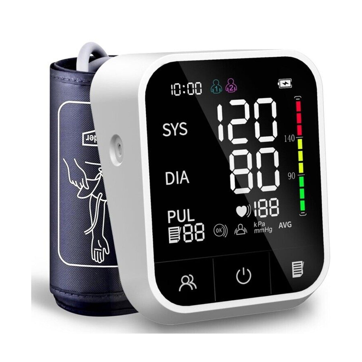 🔥Large Upper Arm Automatic Digital Pressure Monitor Cuff🔥