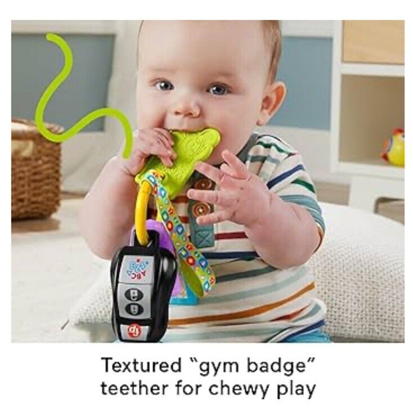 🔥Fisher-Price Laugh & Learn Baby Travel Toy Play & Go Activity Keys BNWT🔥