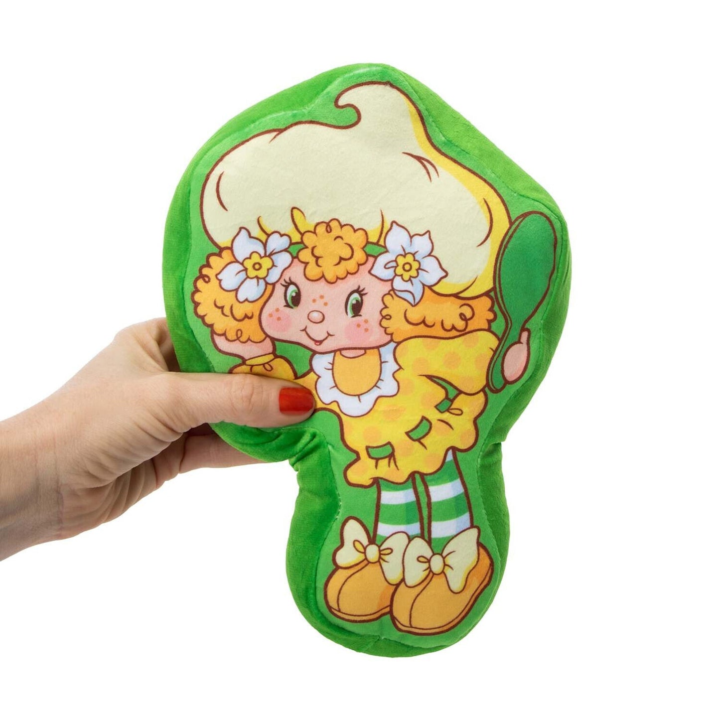 🔥Strawberry Shortcake Lemon Meringue Pillow 10" x 7" Collectible Plush NWT💥