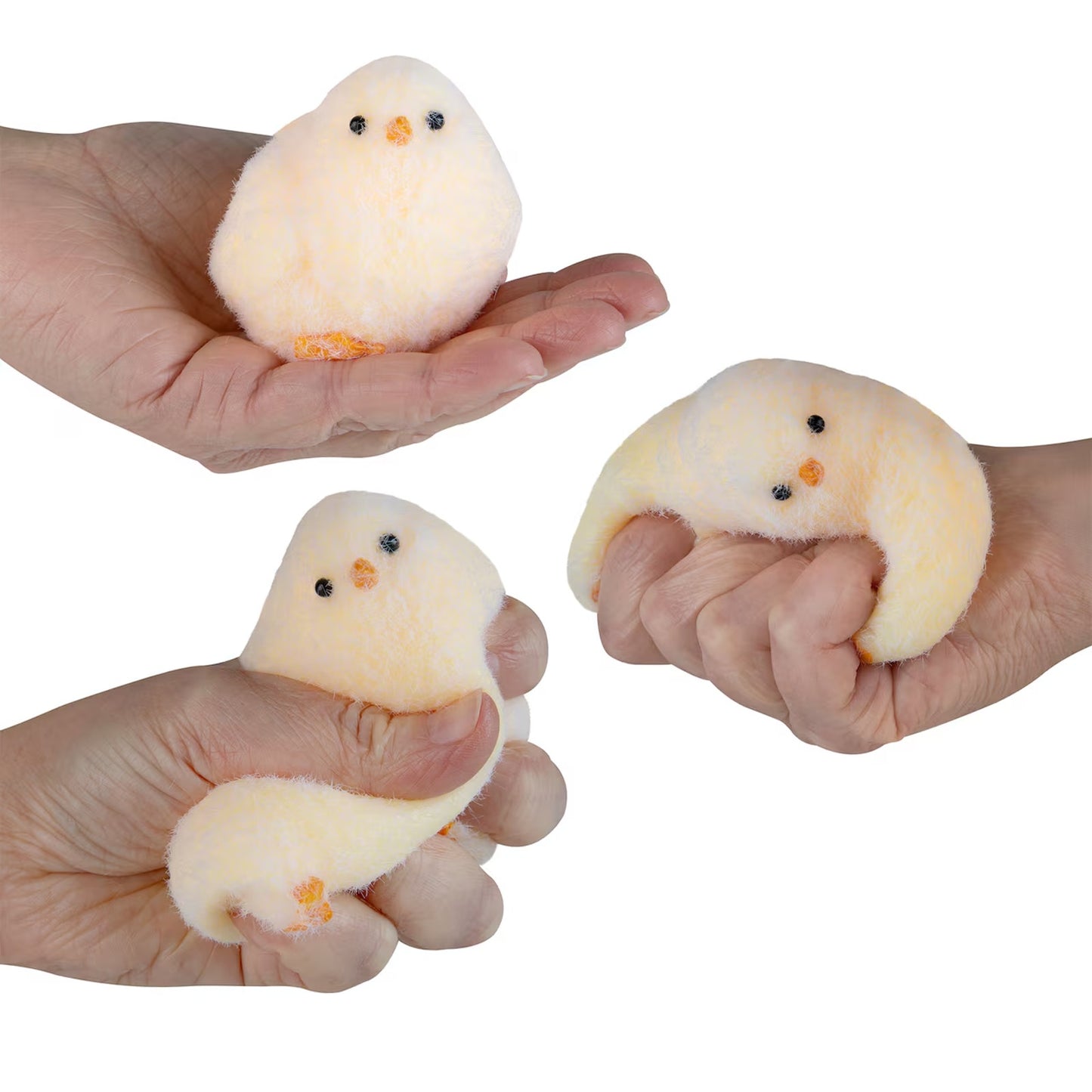 🔥Taba-licious Fluffs CHICK Orb Curiosities Squeeze Squishy Toy Green BNWT🔥