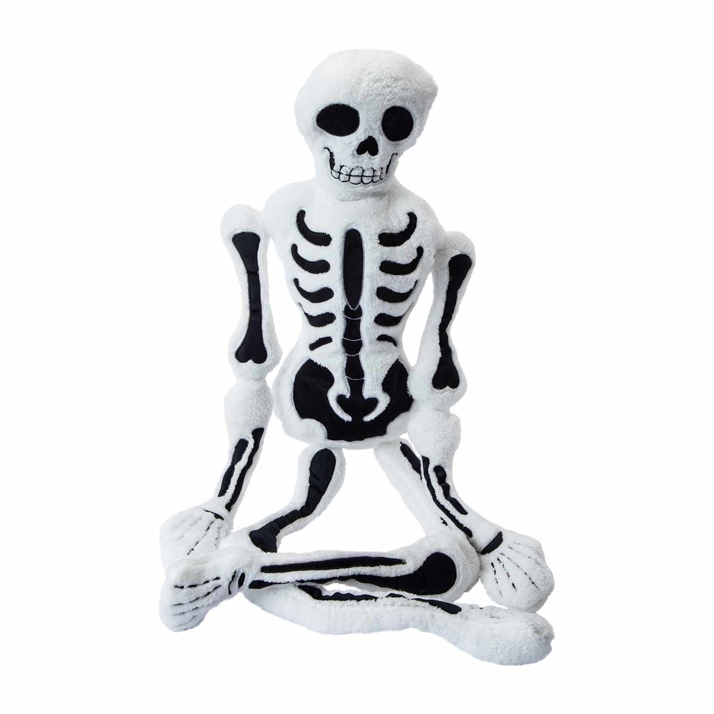 🔥Halloween Skeleton Throw Plush Pillow Large BNWT🔥
