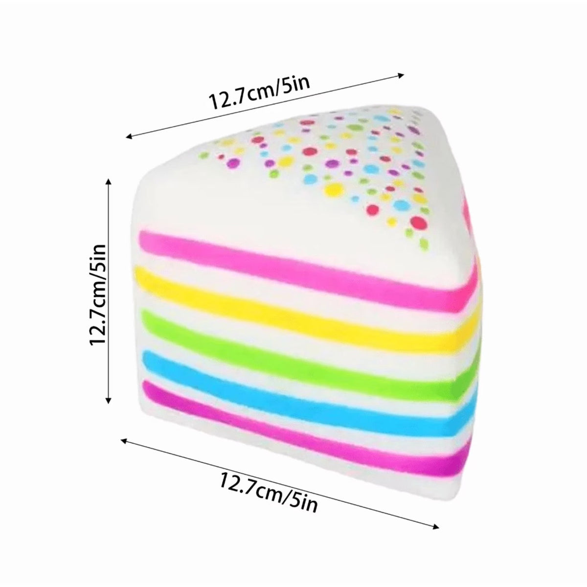 🔥Smush Mart Rainbow Layer Cake Squishy BNWT🔥