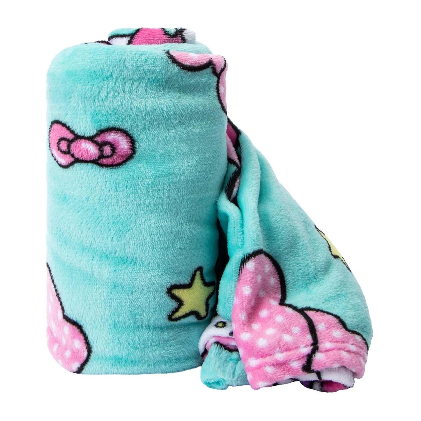 🔥SANRIO HELLO KITTY PLUSH SILK TOUCH THROW BLANKET 40 X 50" BNWT🔥