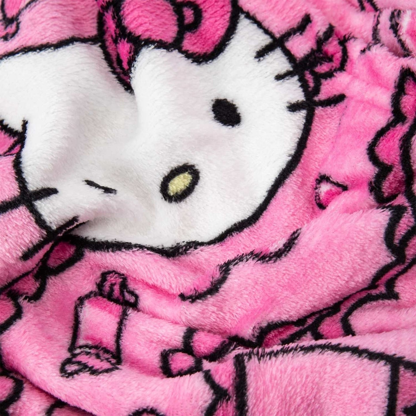 🔥SANRIO HELLO KITTY PLUSH SILK TOUCH THROW BLANKET 40 X 50" BNWT🔥