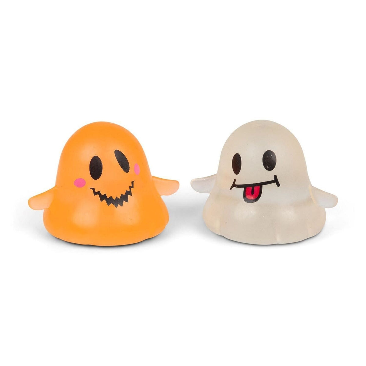 🔥Scrunchems Squishy Sugar Ghost Glow in the Dark Squeeze Ball ORANGE BNWT🔥
