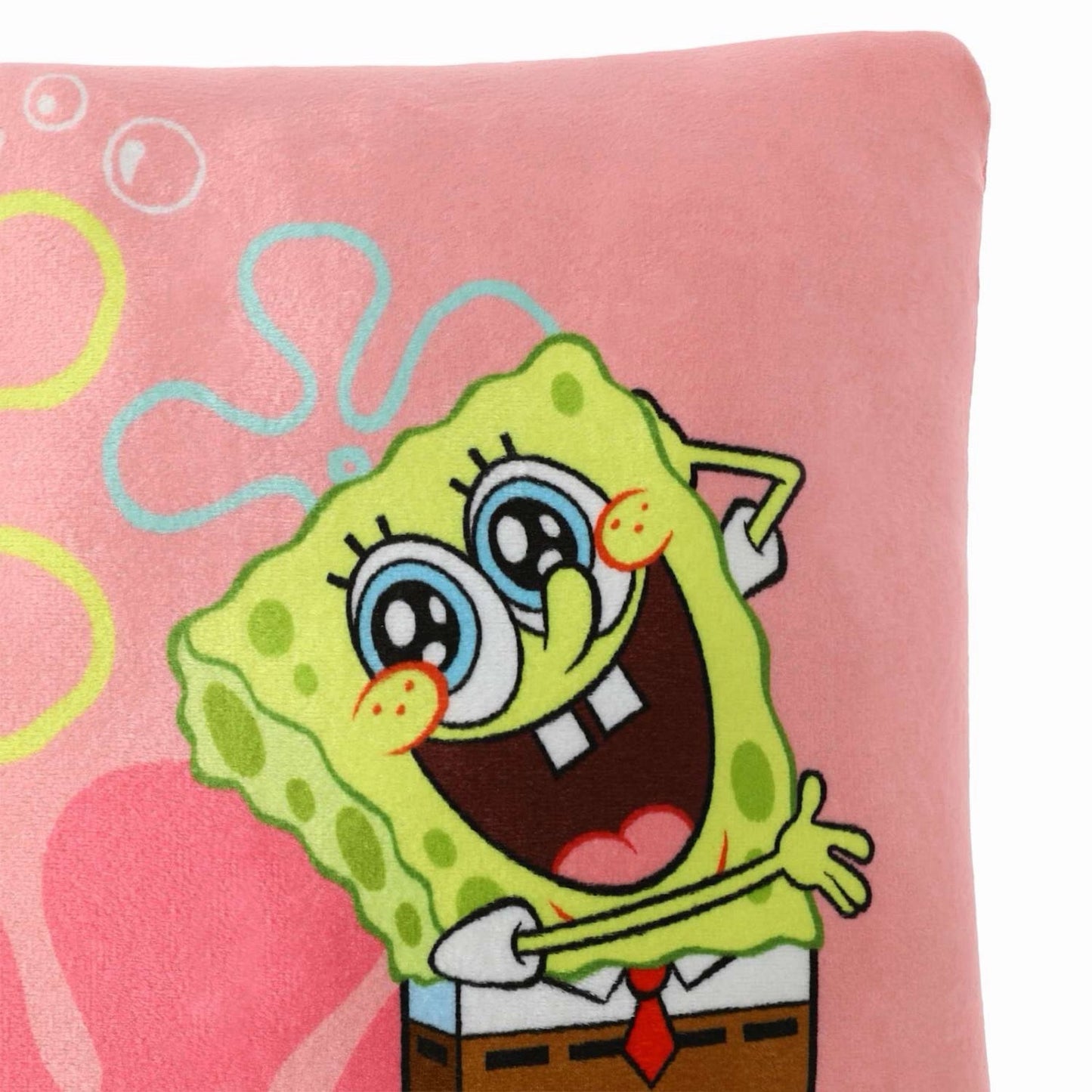 🔥Spongebob SquarePants Silk Touch Throw Pillow 13"x13" Cloud Pillow BNWT🔥