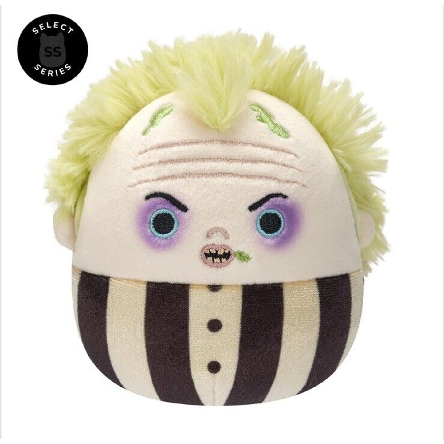 🔥Squishmallows Beetlejuice 10” & 4” Baby Beetlejuice Plush Select Series Set 2