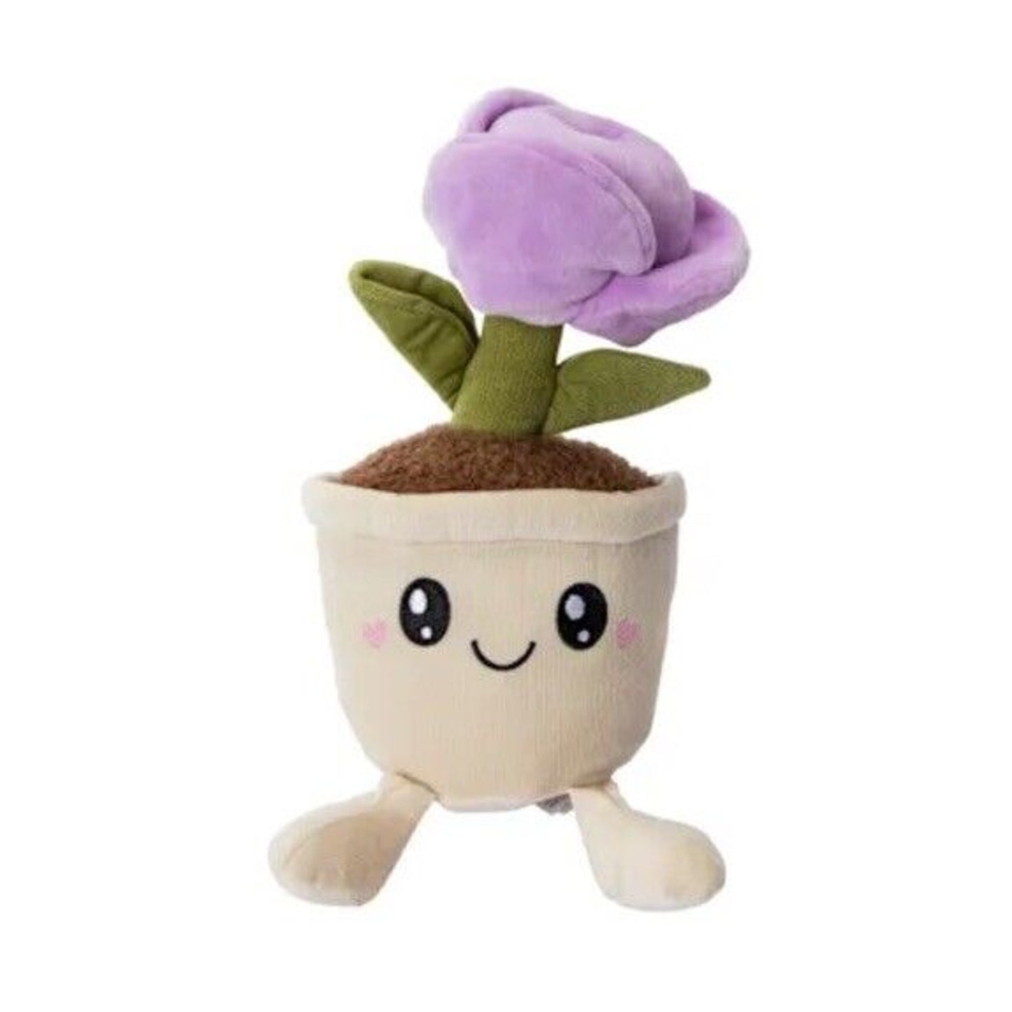 🔥Smoochy Pals Plant Plush PURPLE 10in For Valentine's/Mother's Day 2025 BNWT🔥