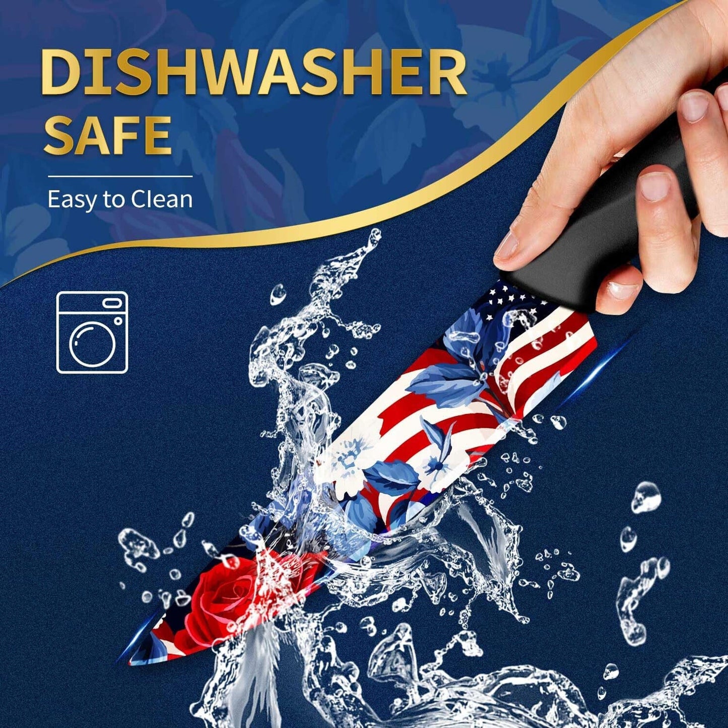 🔥6 Piece Kitchen Knife Set German Stainless Steel Dishwasher Safe BNWT🔥