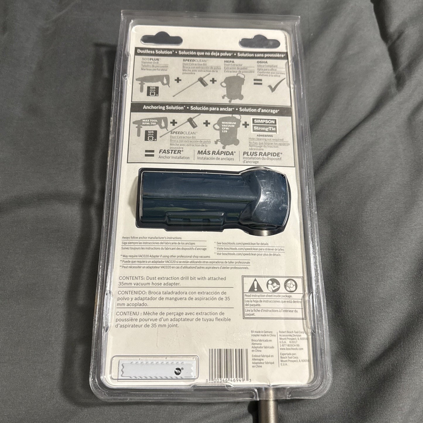 🔥BOSCH DXS2104 Hammer Masonry Drill Bit 5/8in Carbide BNWT🔥