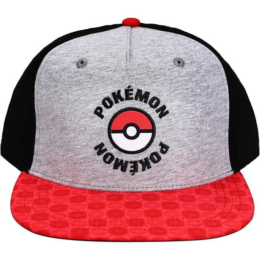 Pokemon Pokeball Snapback Adjustable Baseball Cap Hat Youth Size