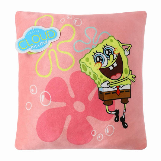 🔥Spongebob SquarePants Silk Touch Throw Pillow 13"x13" Cloud Pillow BNWT🔥