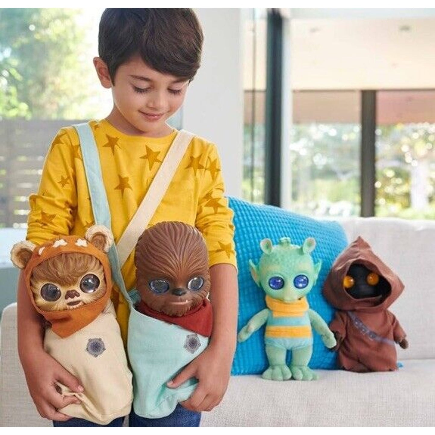 🔥Mattel STAR WARS Galactic Pals Baby Wookiee 11" Plush Doll Chewbacca Toys🔥
