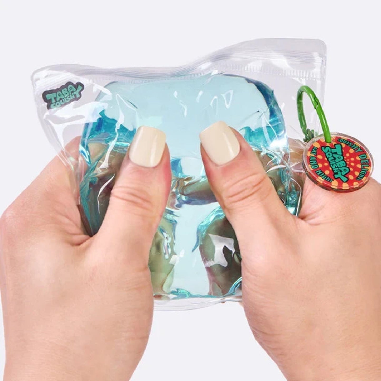 🔥Nested Crystal Blue Ice Cube Taba Squishy BNWT🔥