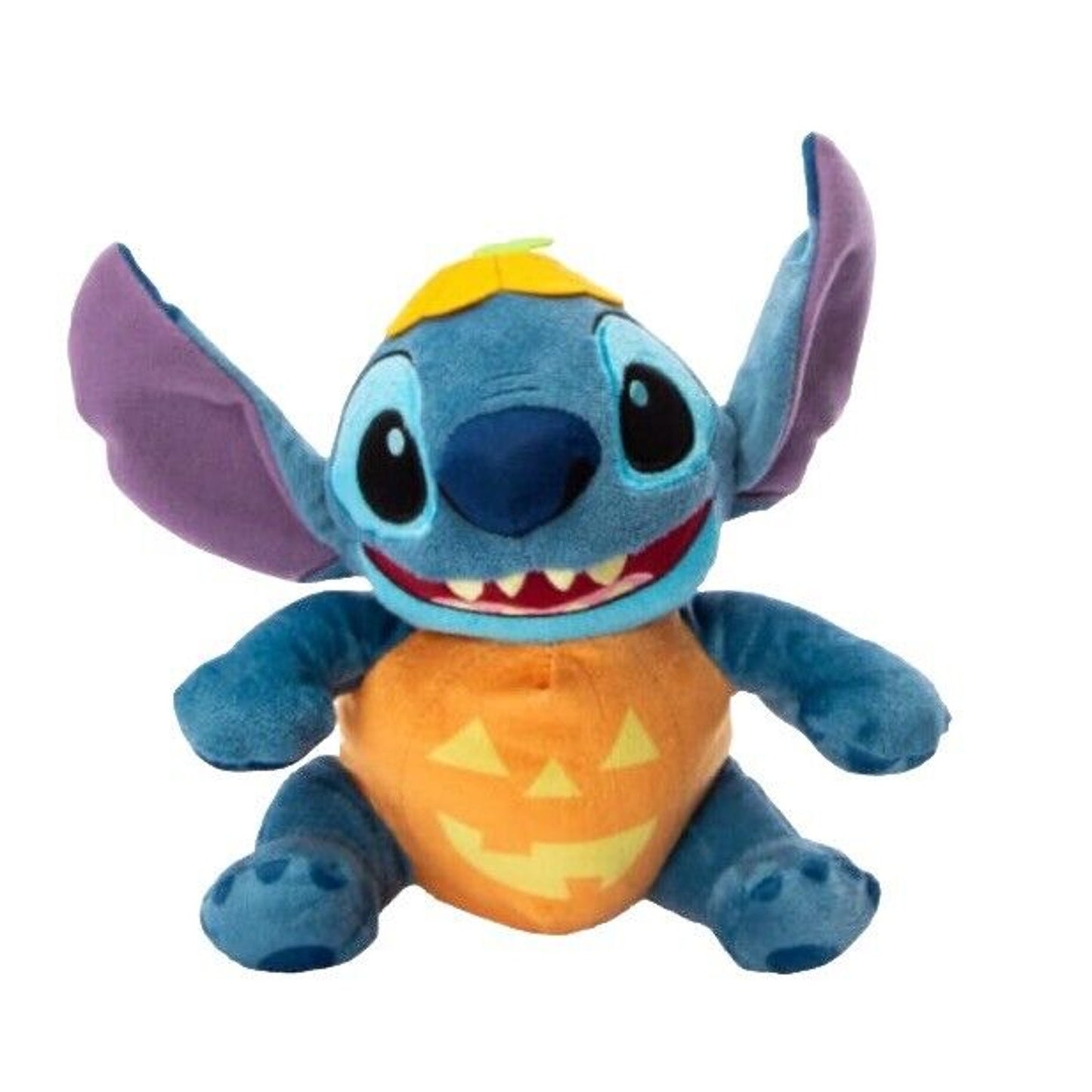 🔥Disney Lilo Stitch Pumpkin Halloween Jack O Lantern Holiday 7.88" Plush NWT🔥
