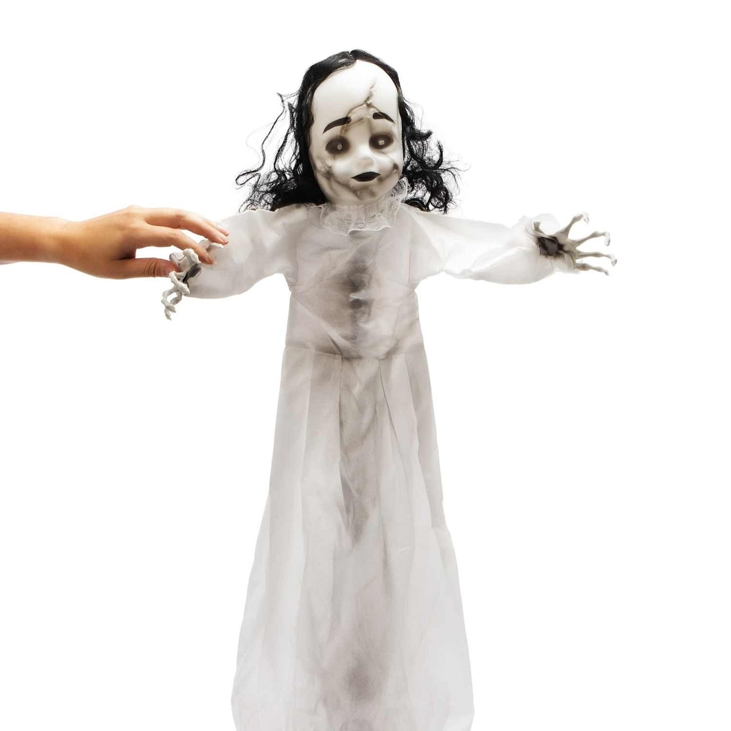 🔥Halloween Haunted Doll LED Animatronic 3ft BNWT🔥