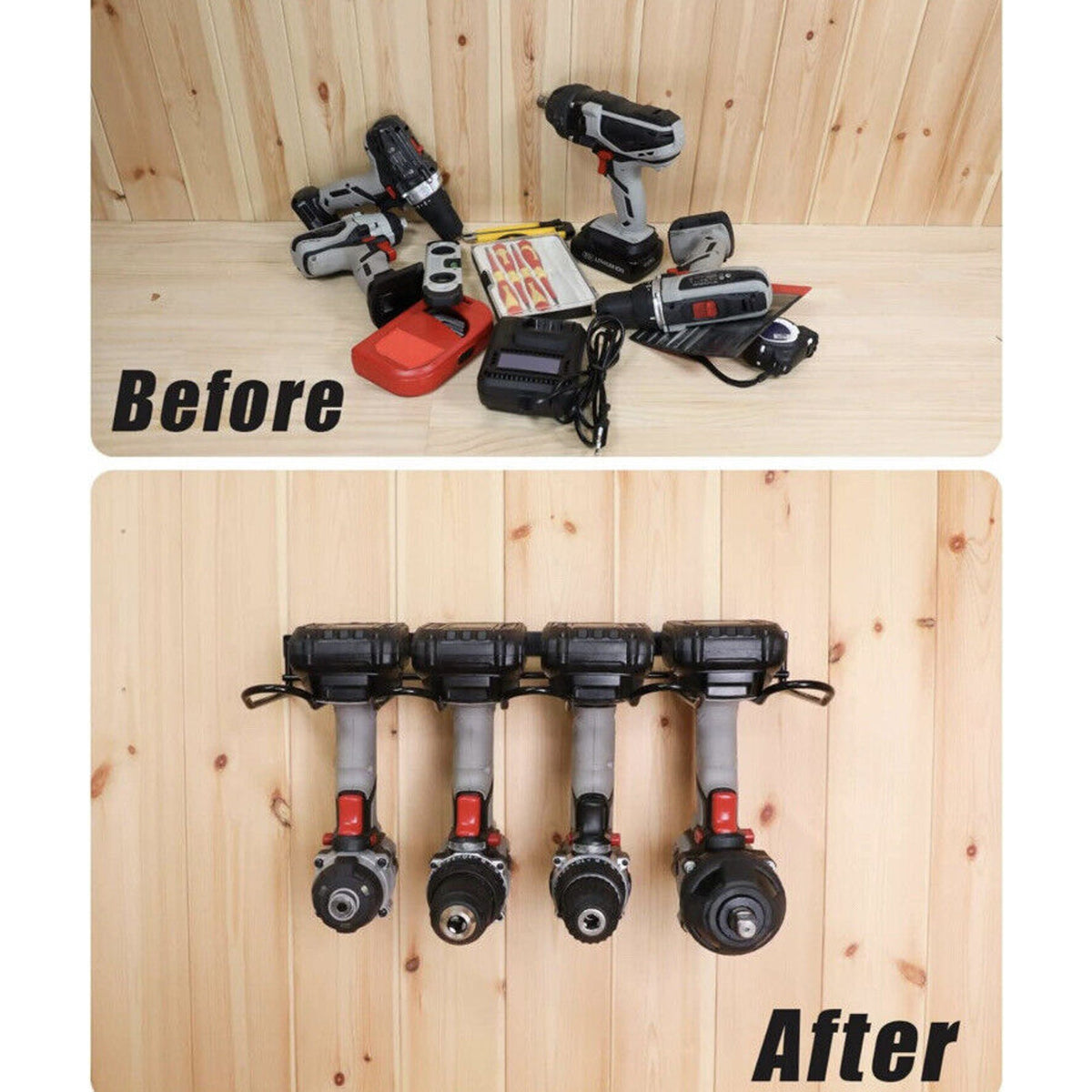 🔥Power Tool Organizer Holder - Wall Mount Style for Power Tool Drill BNIB🔥