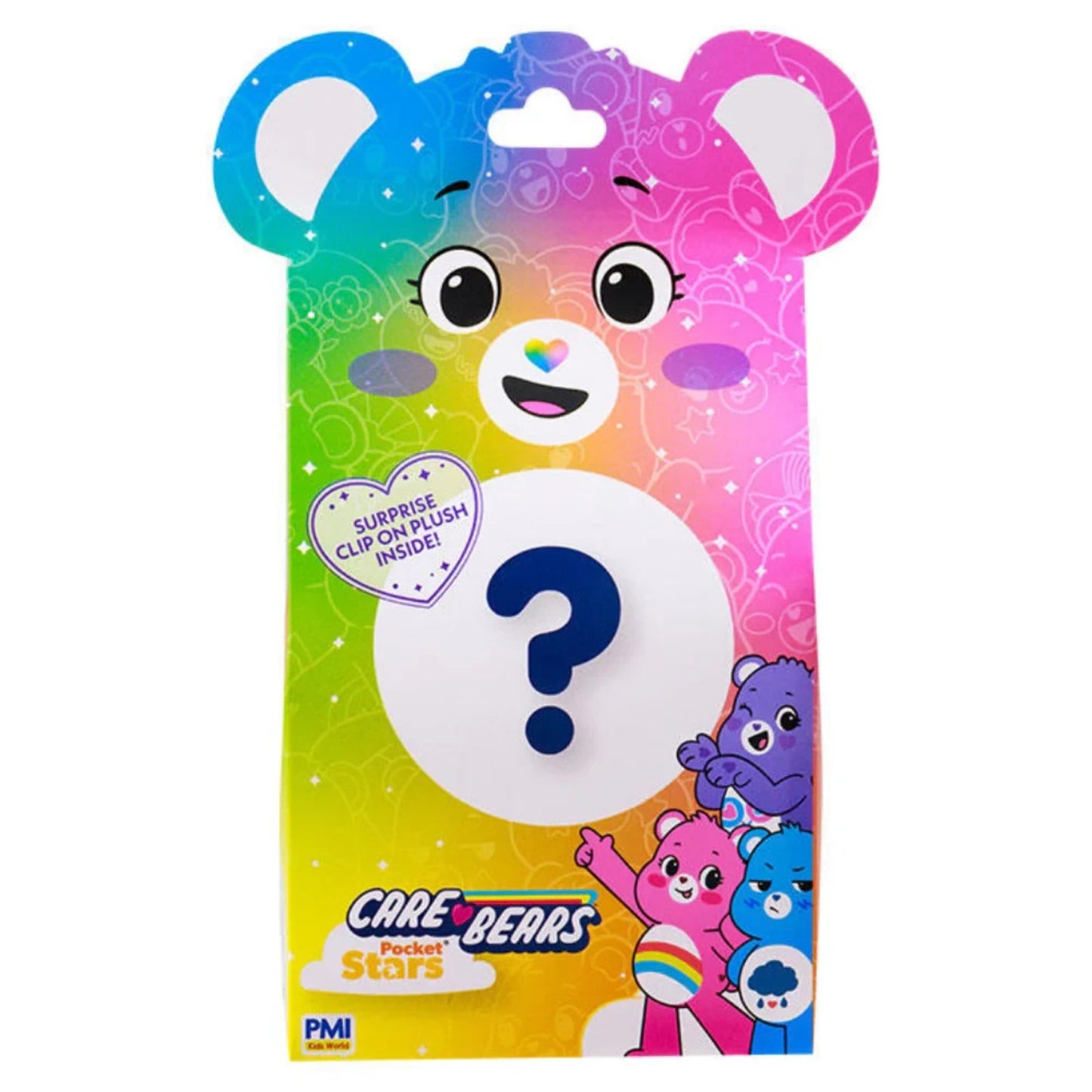 🔥Care Bears Pocket Stars Clip On Soft Plush Toy Blind Box FRIEND BEAR BNWT🔥