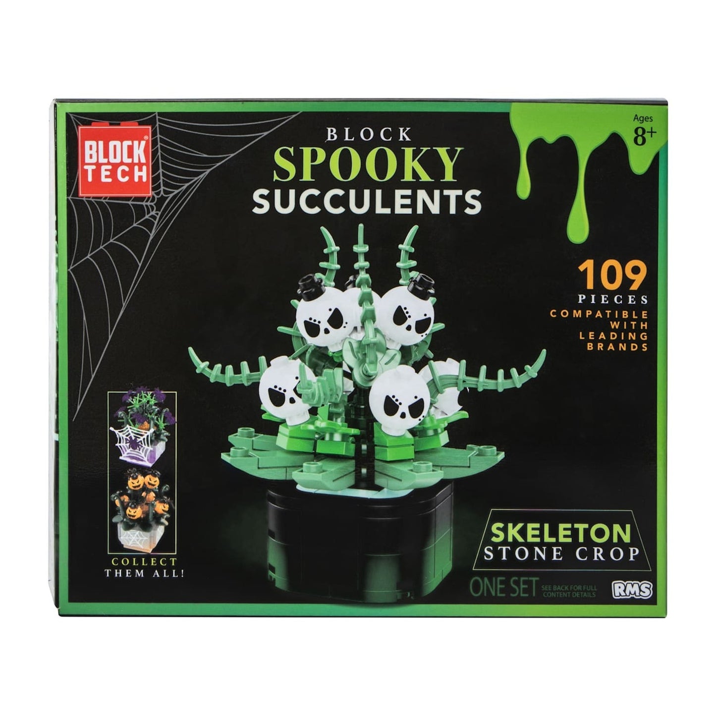 🔥Block Tech Halloween Block Spooky Succulents Set BNWT🔥