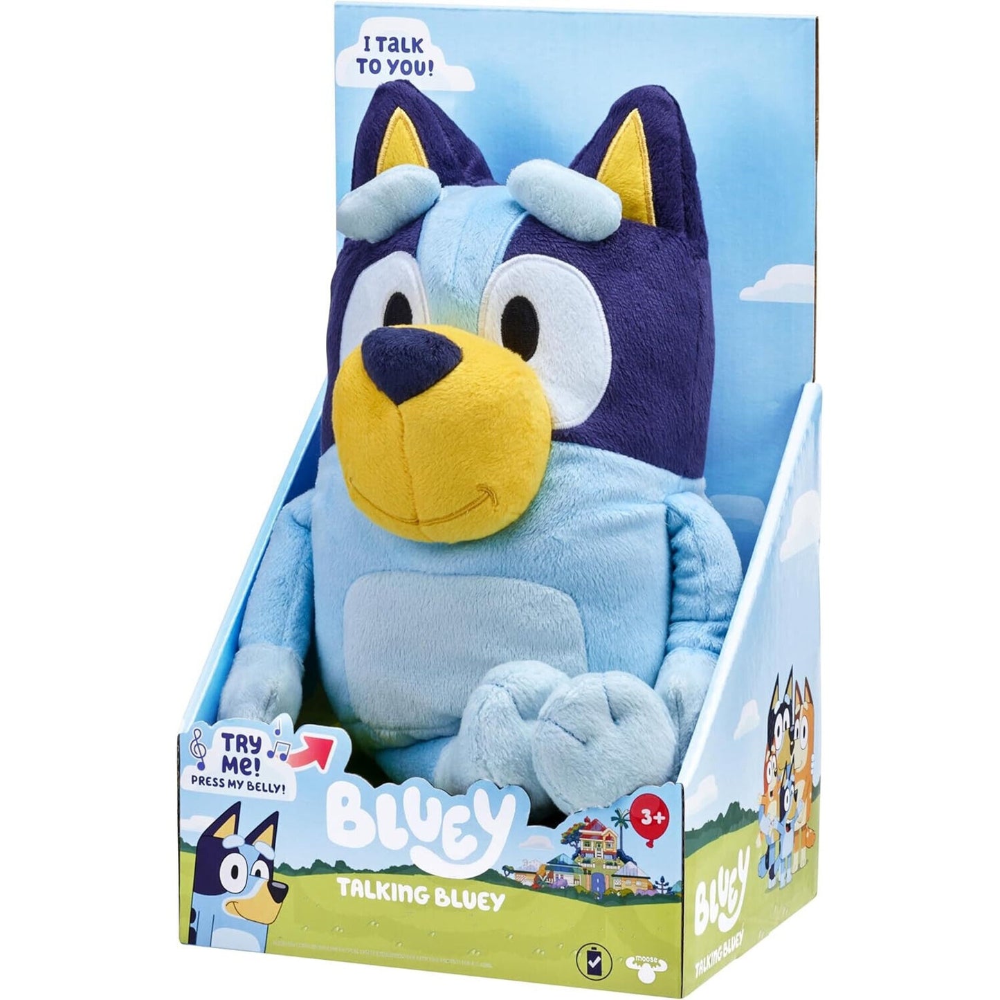 🔥Bluey 13" Talking Plush Interactive Sing Along 9 Different Phrases Bluey🔥