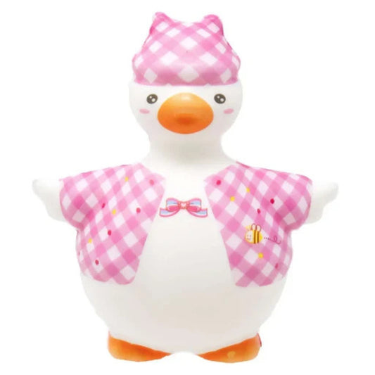 🔥JA-RU Hello Ducky! Slo-Rise Smushy Ducky Squeeze Toy PINK/WHITE BNWT🔥