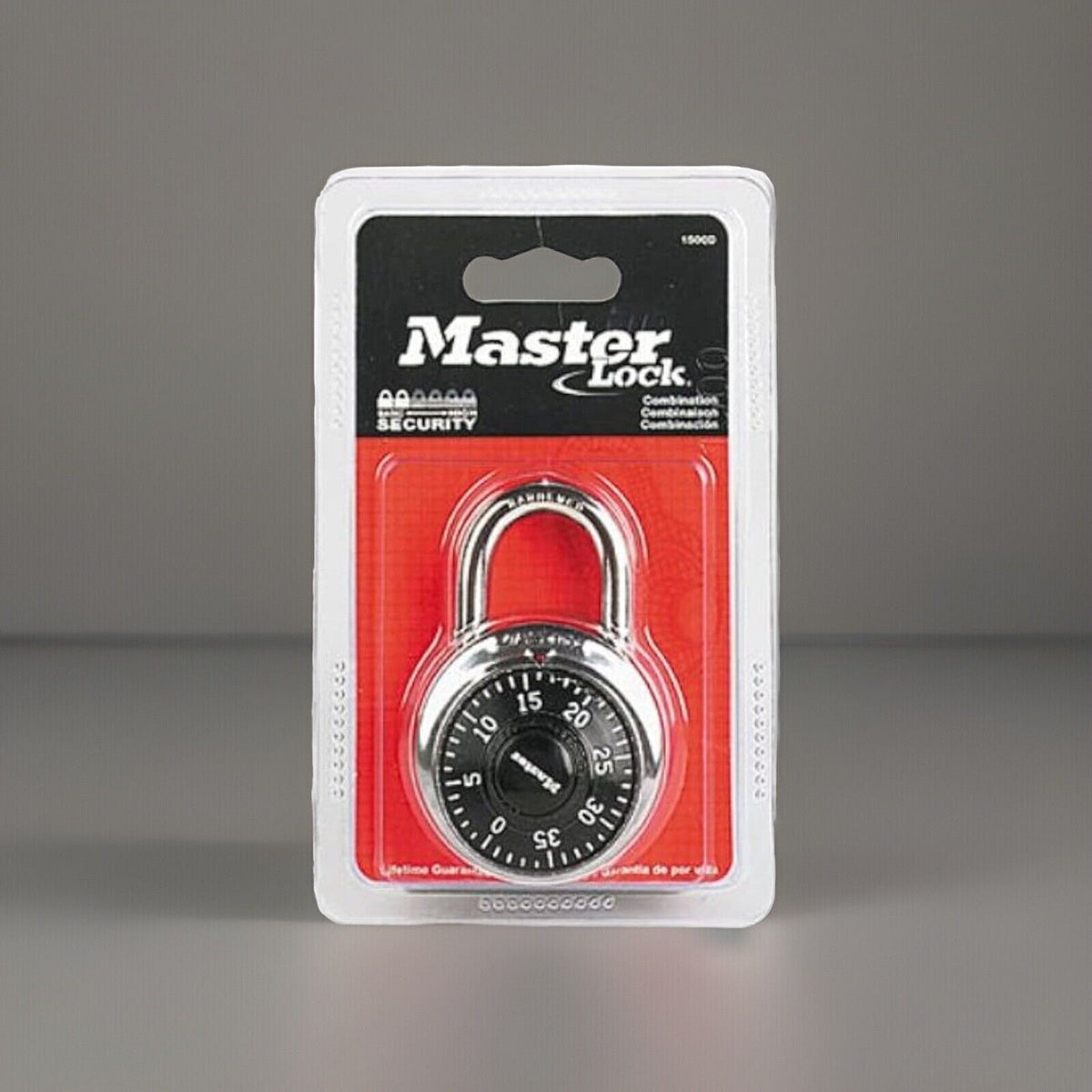 🔥Masterlock Combination Padlock Black BNWT🔥