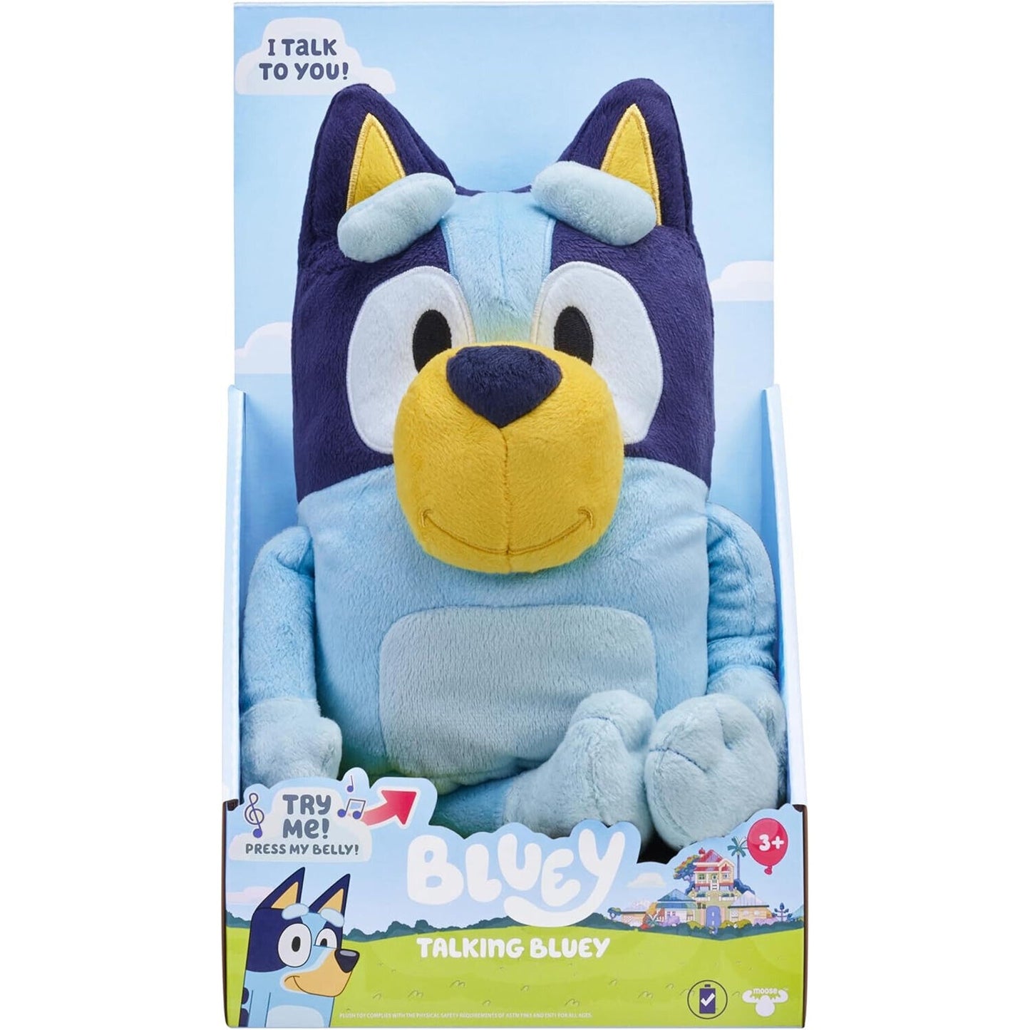 🔥Bluey 13" Talking Plush Interactive Sing Along 9 Different Phrases Bluey🔥