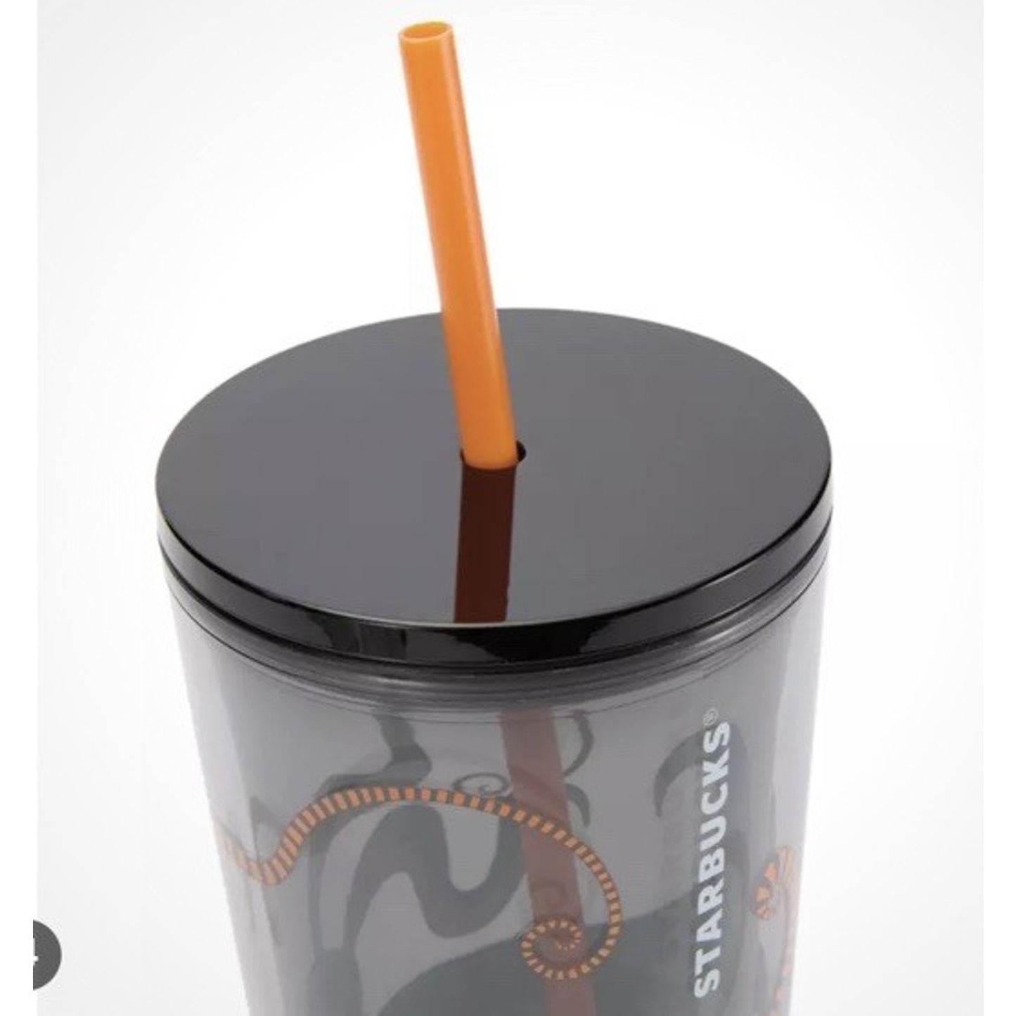 🔥Zero 24 oz. Starbucks Travel Tumbler & Straw The Nightmare Before Christmas🔥