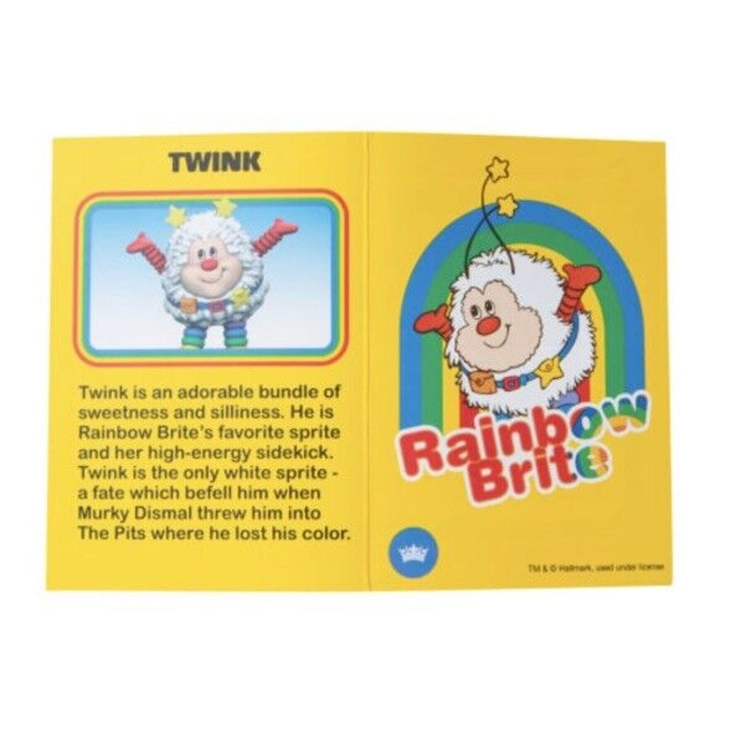 🔥Rainbow Brite Twink Mini Figure 40th Anniversary Cheebee Loyal Subjects BNWT🔥