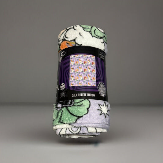 🔥Disney The Nightmare Before Christmas Silk Touch Throw Blanket 40 X 50"🔥