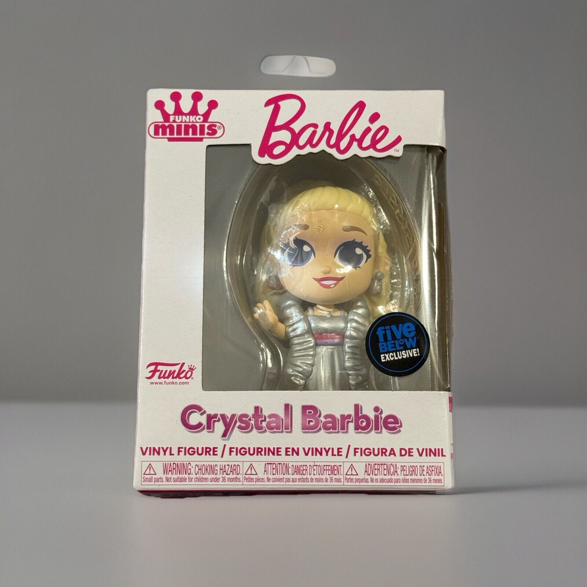 🔥Funko Minis Barbie - Crystal Barbie (Metallic) BNWT🔥