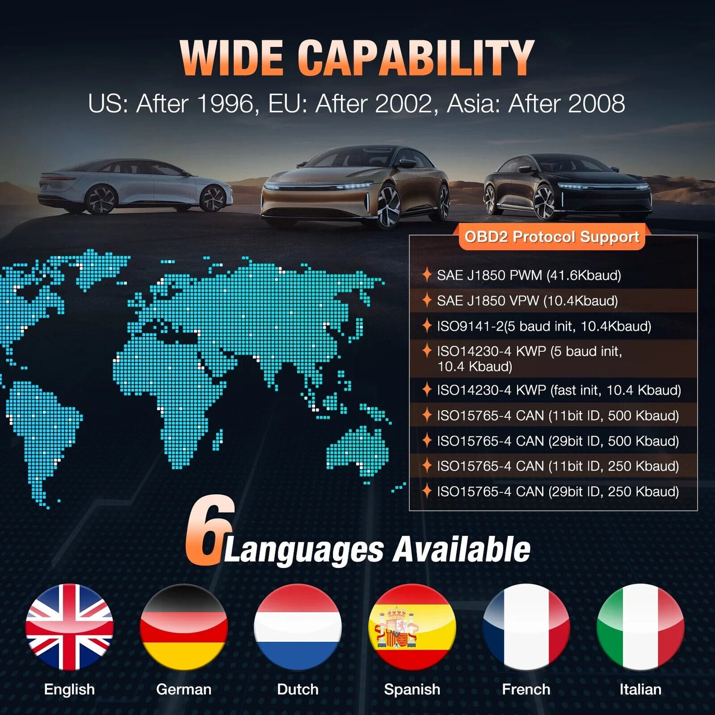 🔥Nexpow Car OBD2 Scanner Code Reader Check Engine Code Readers I/M Reading 💥
