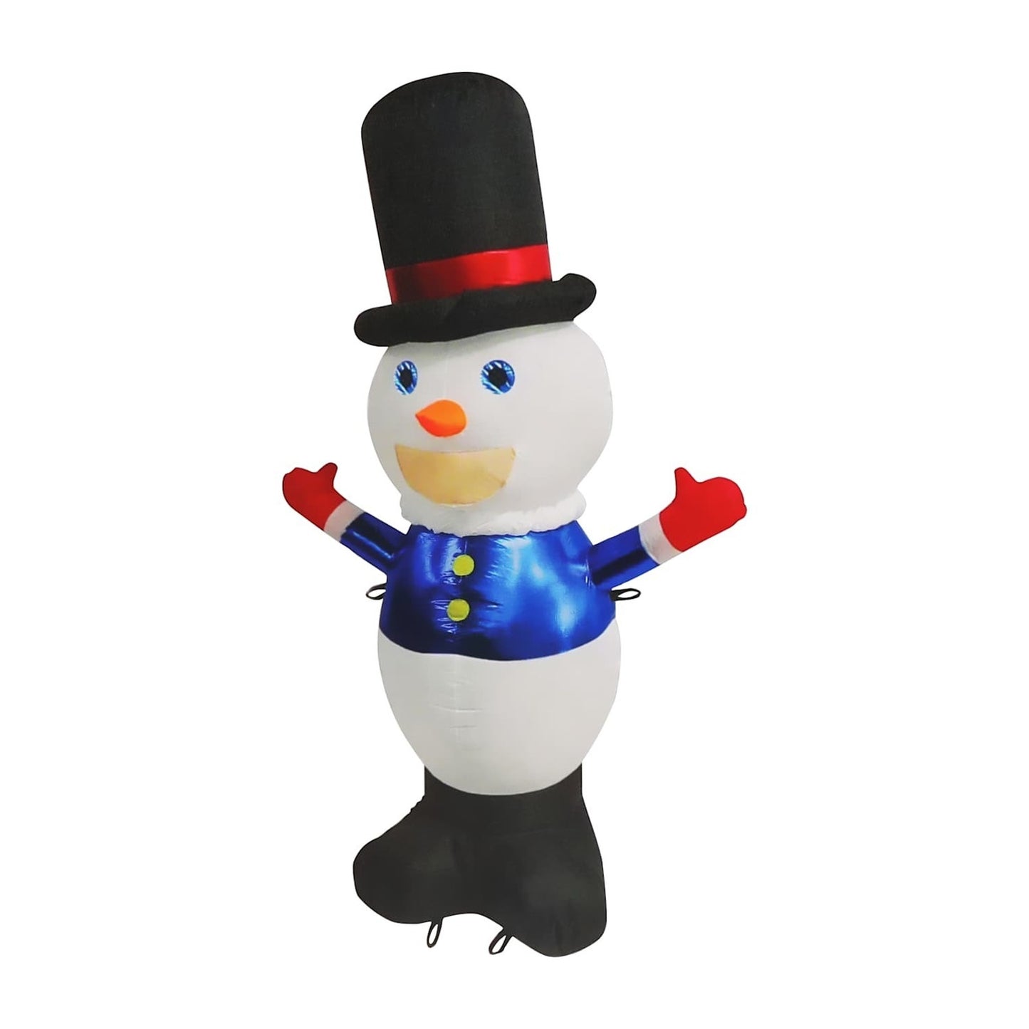 🔥6 Ft Christmas Inflatable Snowman Outdoor Decorations BNWT🔥