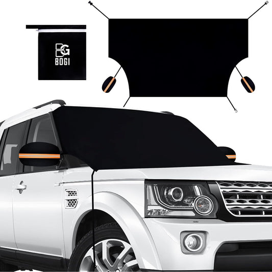 🔥Magnetic Waterproof Windshield Snow/Ice Cover with Mirror Covers 80x50 BNWT💥