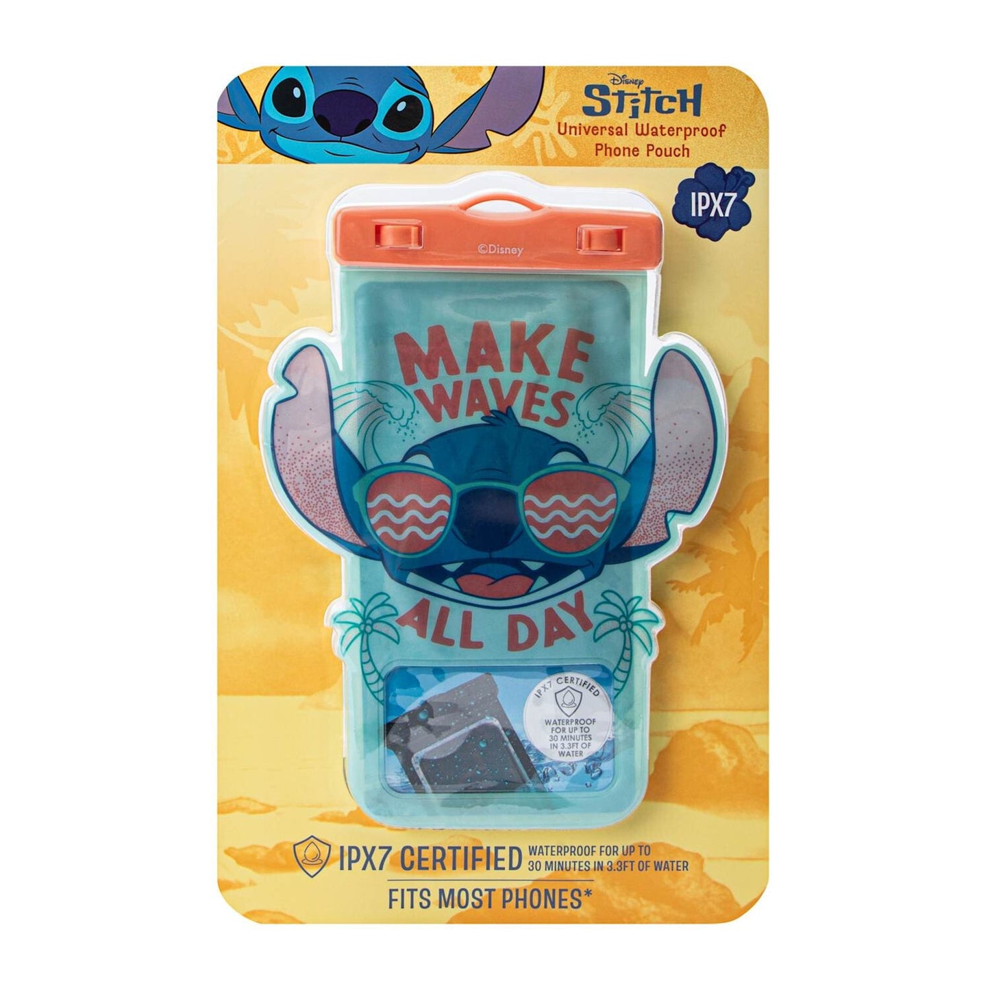 🔥Disney Stitch IPX7 Universal WaterProof Phone Pouch BNWT🔥