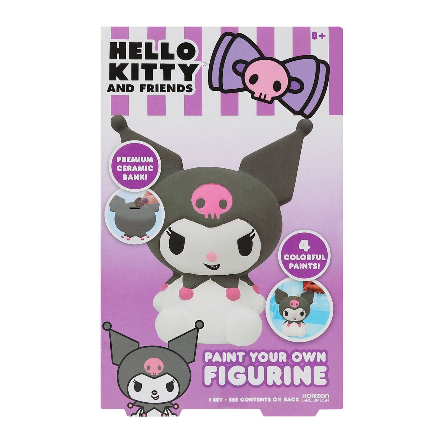🔥Hello Kitty & Friends KUROMI Paint Your Own Figurine Set BNWT🔥