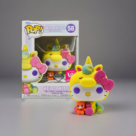 🔥Funko Pop! Hello Kitty Diamond It's Sugar Exclusive #58 BNWT🔥