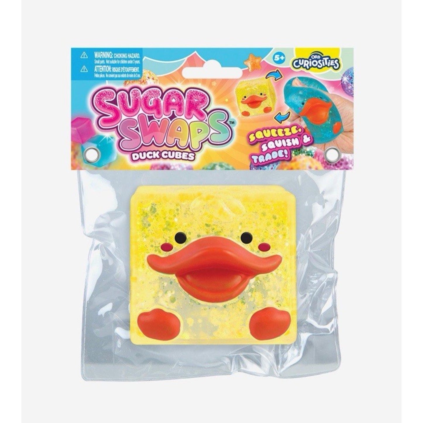 🔥ORB Sugar Swaps Duck Cubes Squishies Blue BNWT🔥