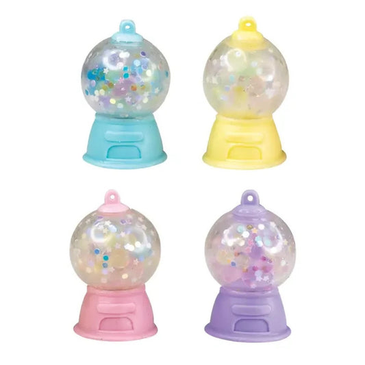 🔥Boba Squishy Toy 2.5 Inch Gumball Machine PURPLE BNWT🔥