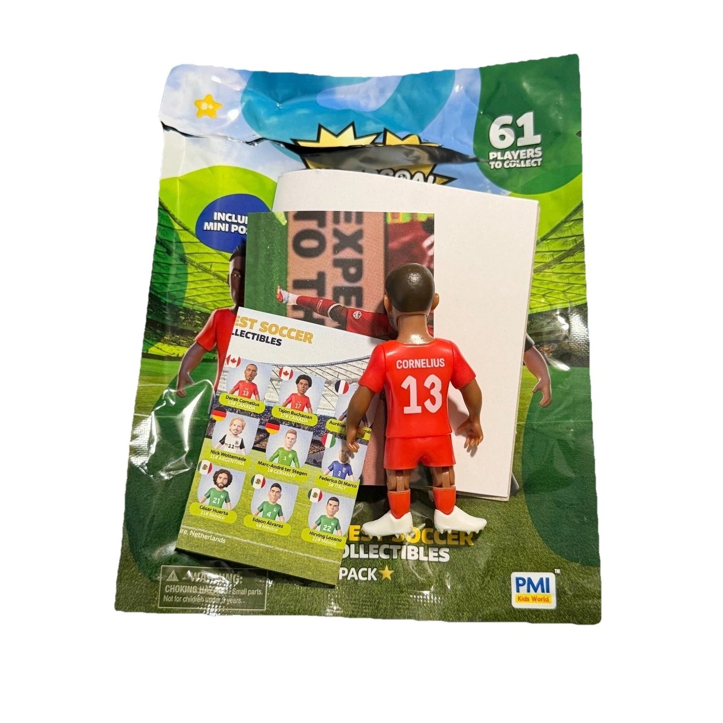 🔥Lot Of 5 World Cup Supergoal Best Soccer Collectible Figures Blind Bag BNWT🔥