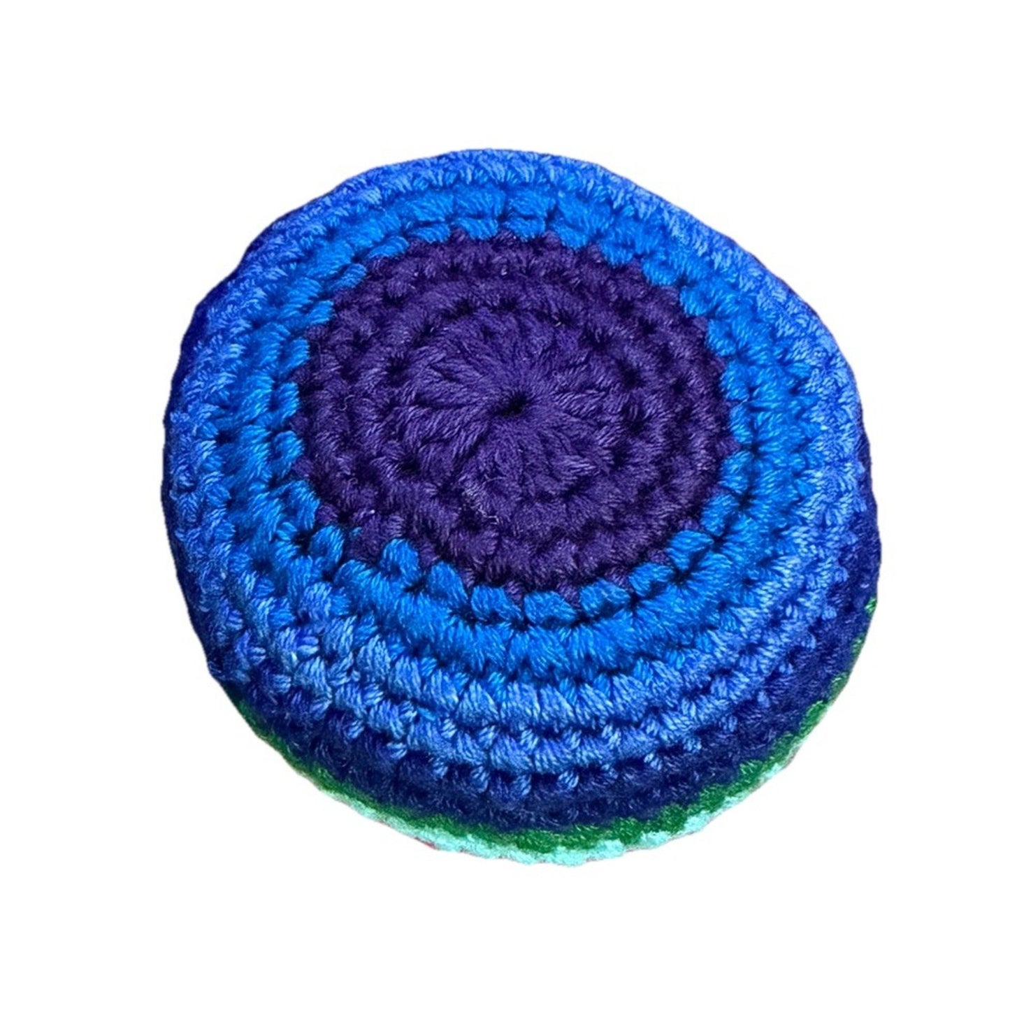 🔥World Footbag Boota Bag Crochet Hacky Rainbow 2 BNWT🔥