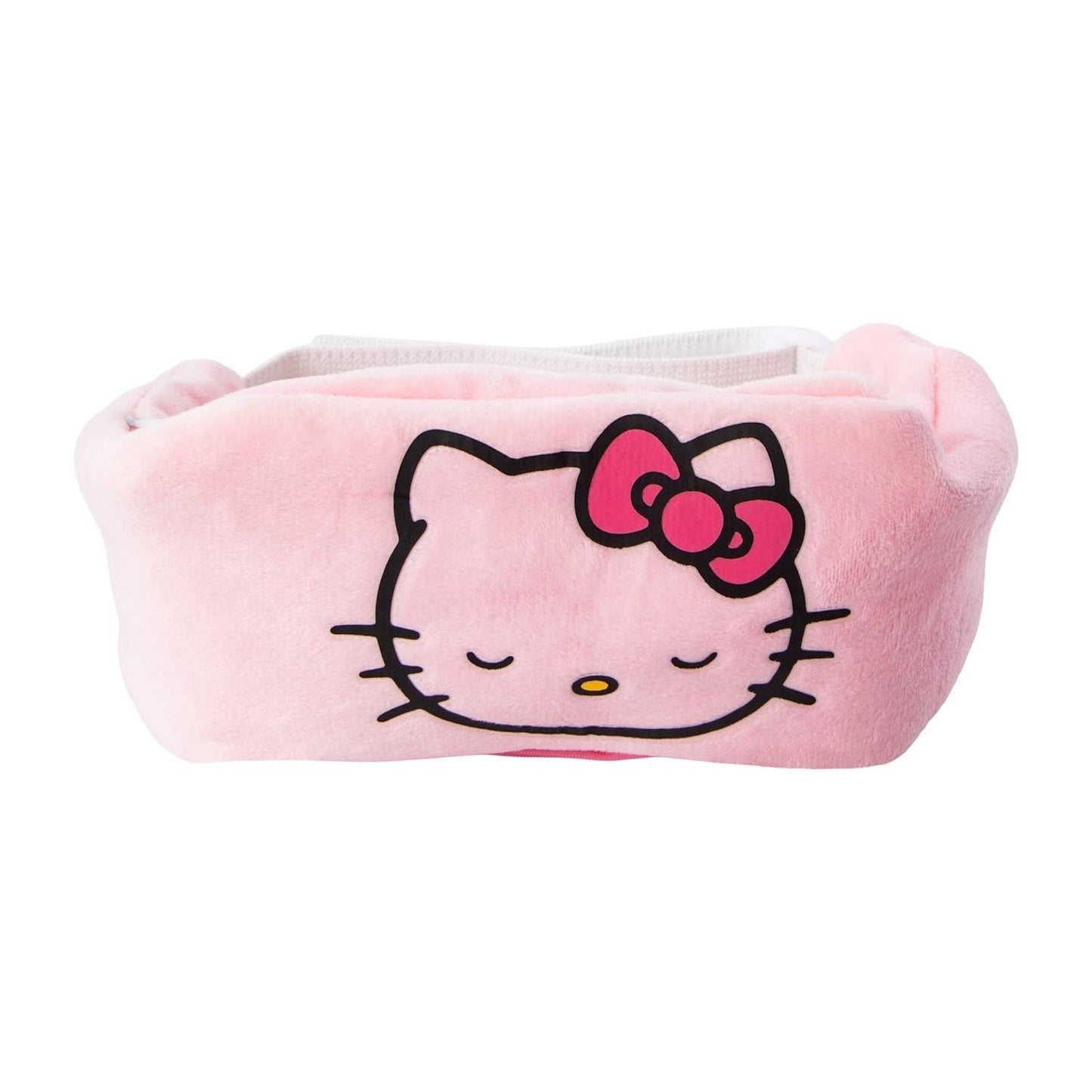 🔥Sanrio Hello Kitty Wireless Ultra Plush Pink Bluetooth Sleep Cozy Eye Mask🔥