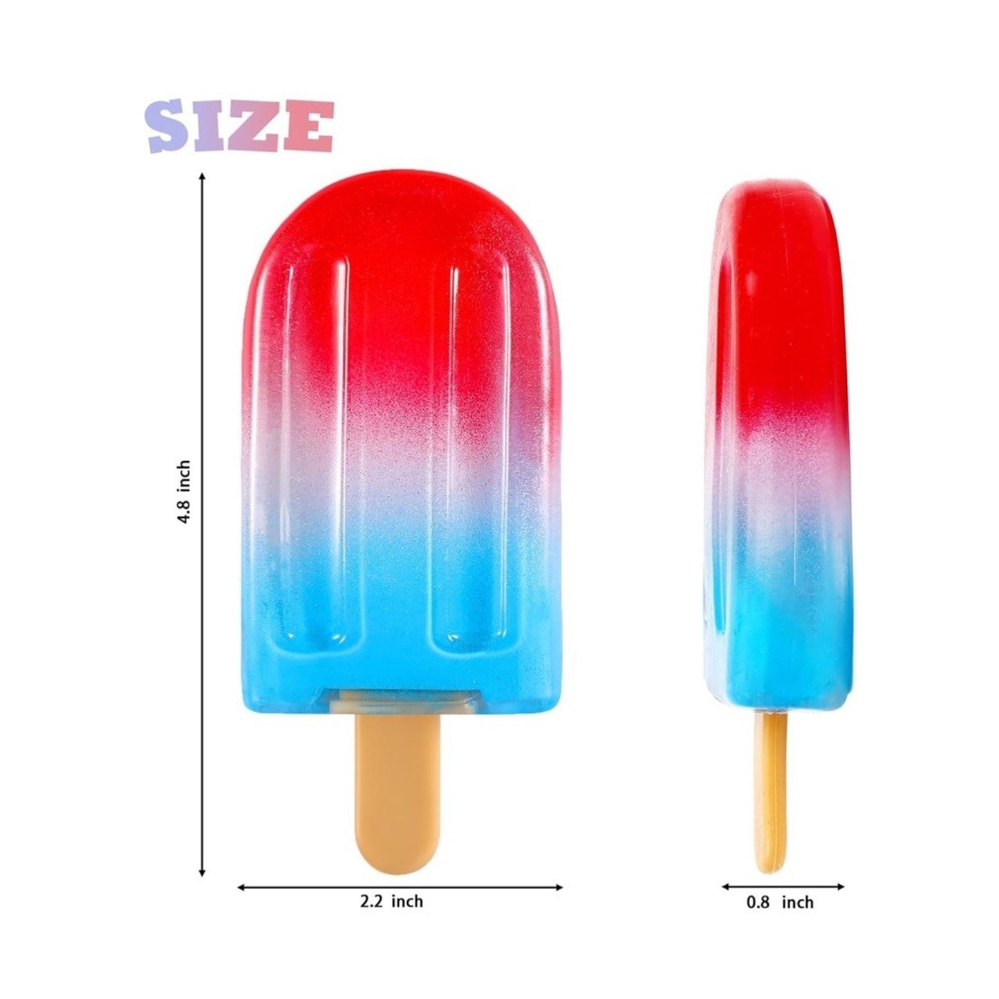 🔥Popsicle Malt Sugar Ice Cream Slow Rising Squishy BNWT🔥