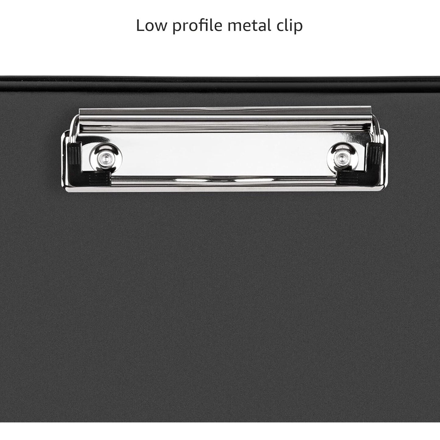 🔥Universal Storage Clipboard 1/2" Capacity 8 1/2 x 11 1 Compartment Black NWT🔥