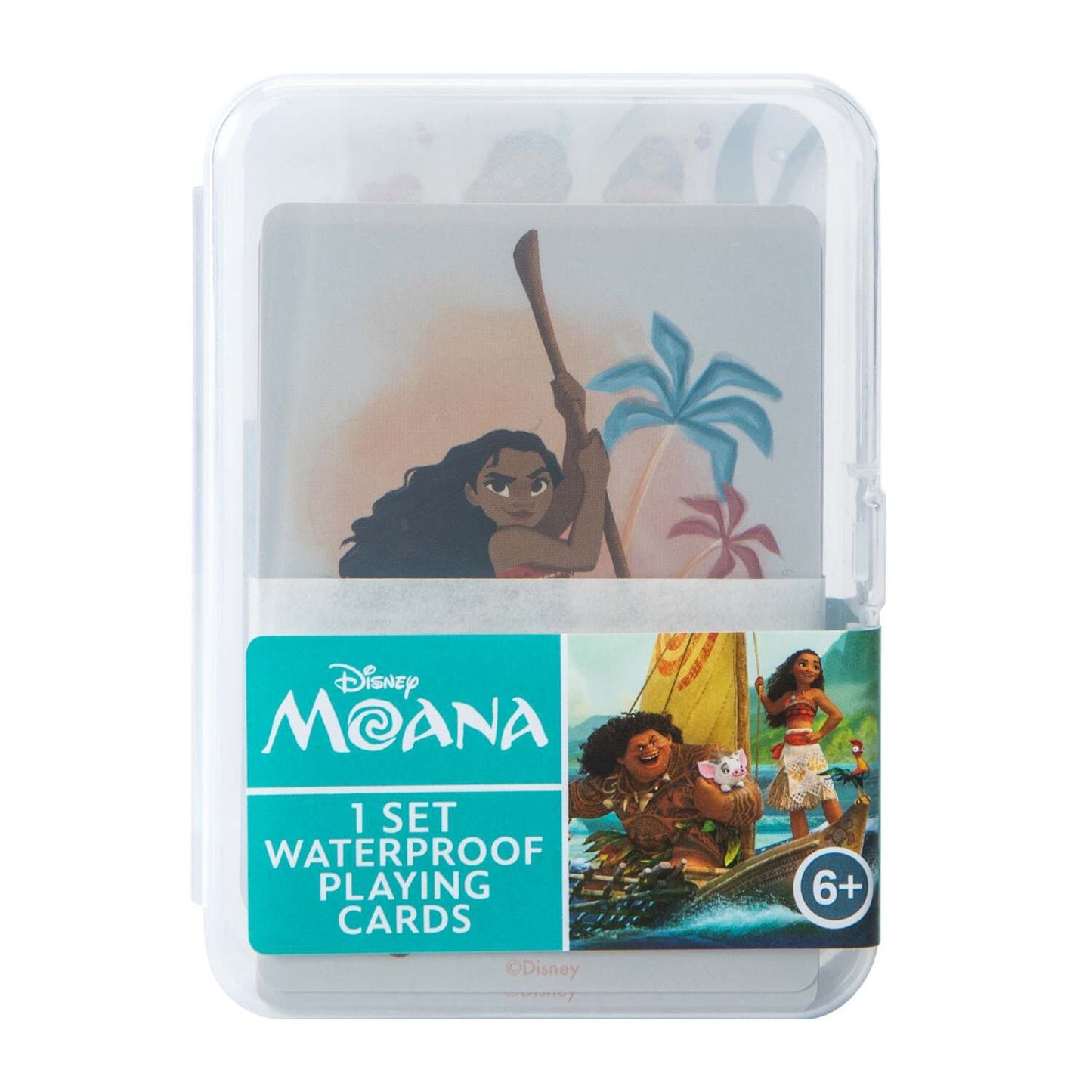 🔥Disney Moana Waterproof Playing Cards BNWT🔥