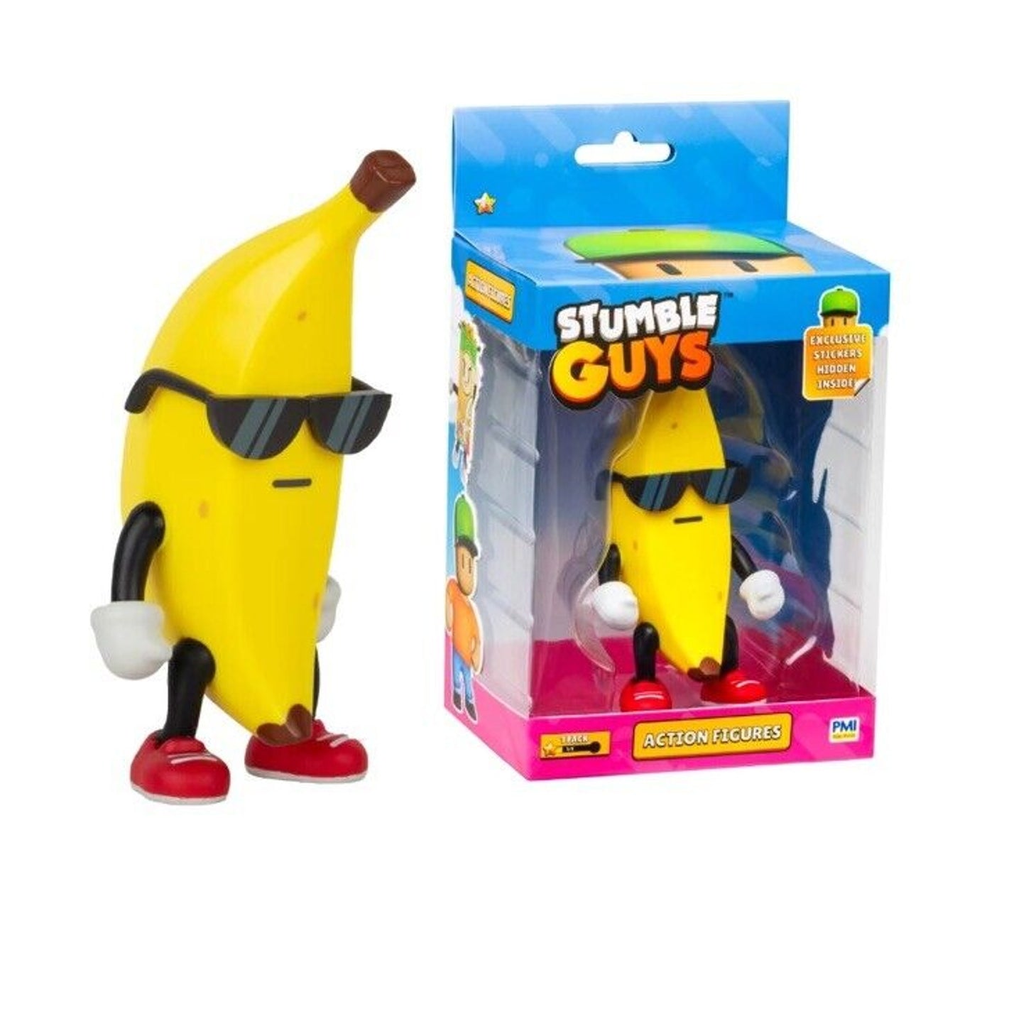 🔥Stumble Guys BANANA GUY 4.5” Action Figure In Window Box 2024 BNIB🔥