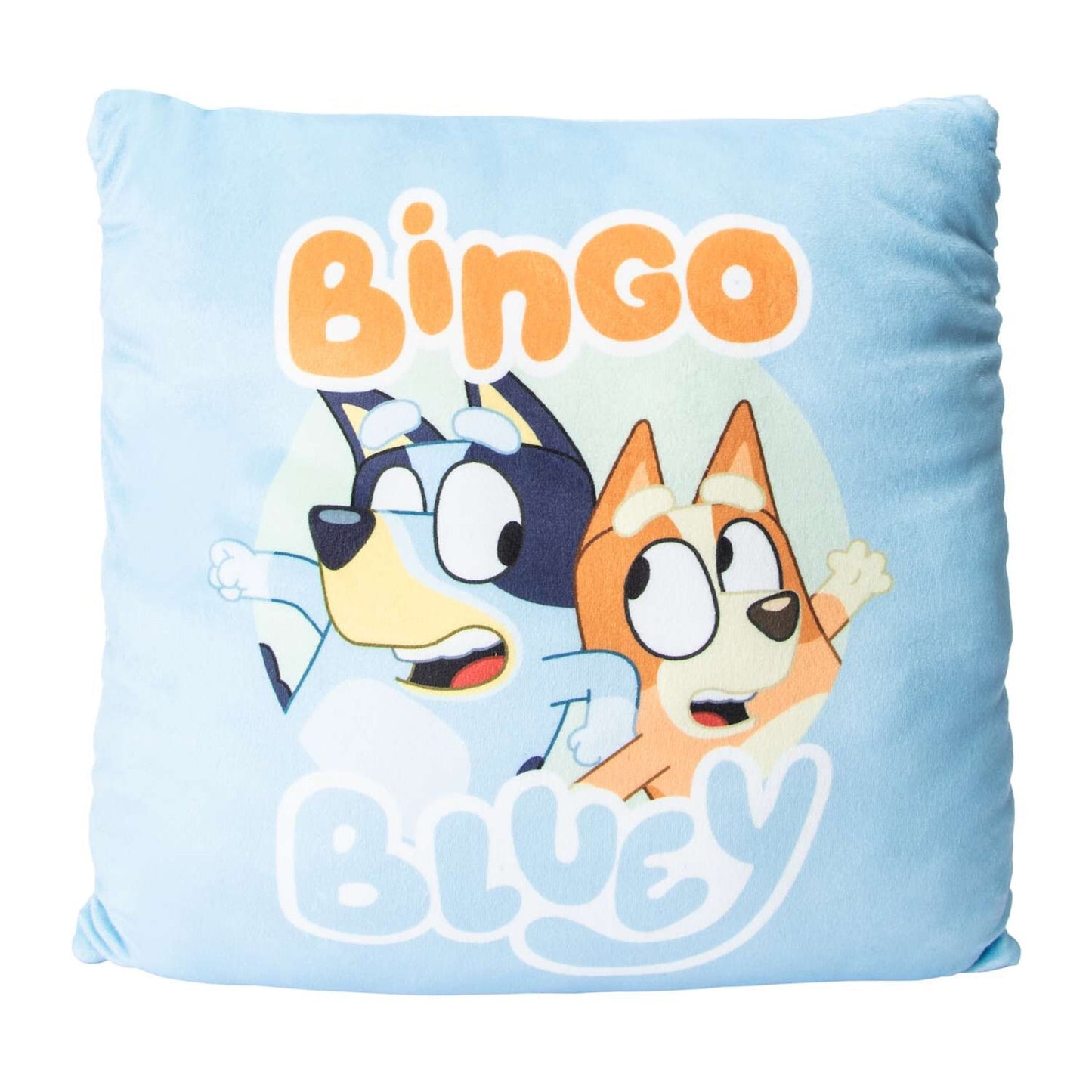 🔥Bluey & Bingo Travel Throw Pillow BNWT🔥