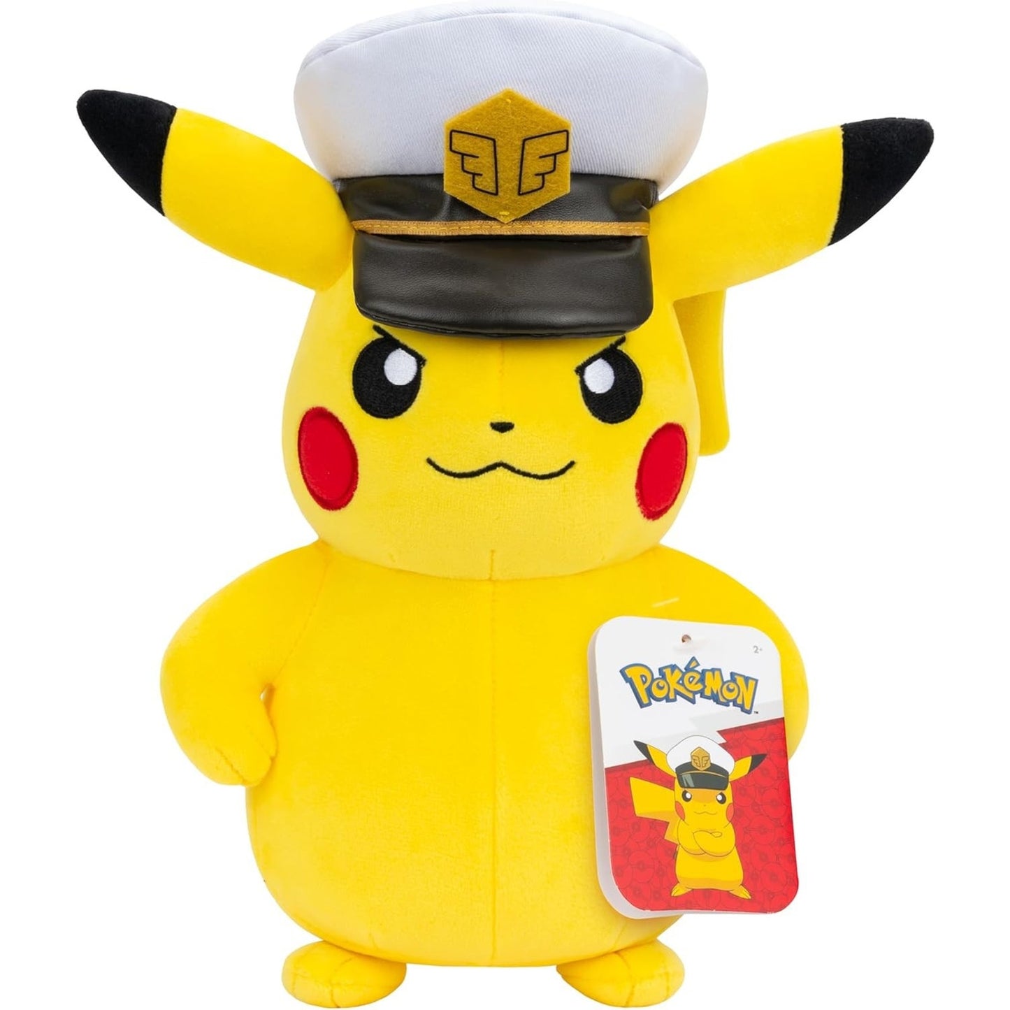 🔥Captain Pikachu Plush - 8-Inch Soft Plush with Captain’s Hat and Authentic🔥