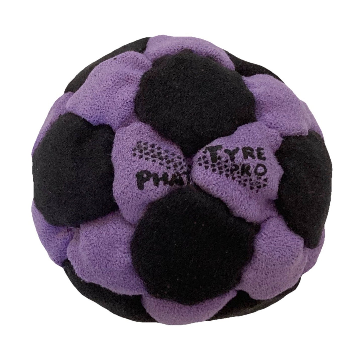 🔥World Footbag Phat Tyre Pro Footbag Hacky Sack Black/Purple BNWT🔥