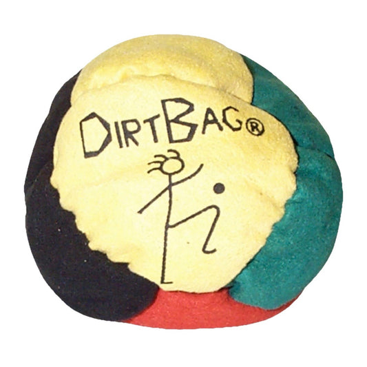 🔥World Footbag Classic DirtBag Footbag Hacky Sack RASTA BNWT🔥